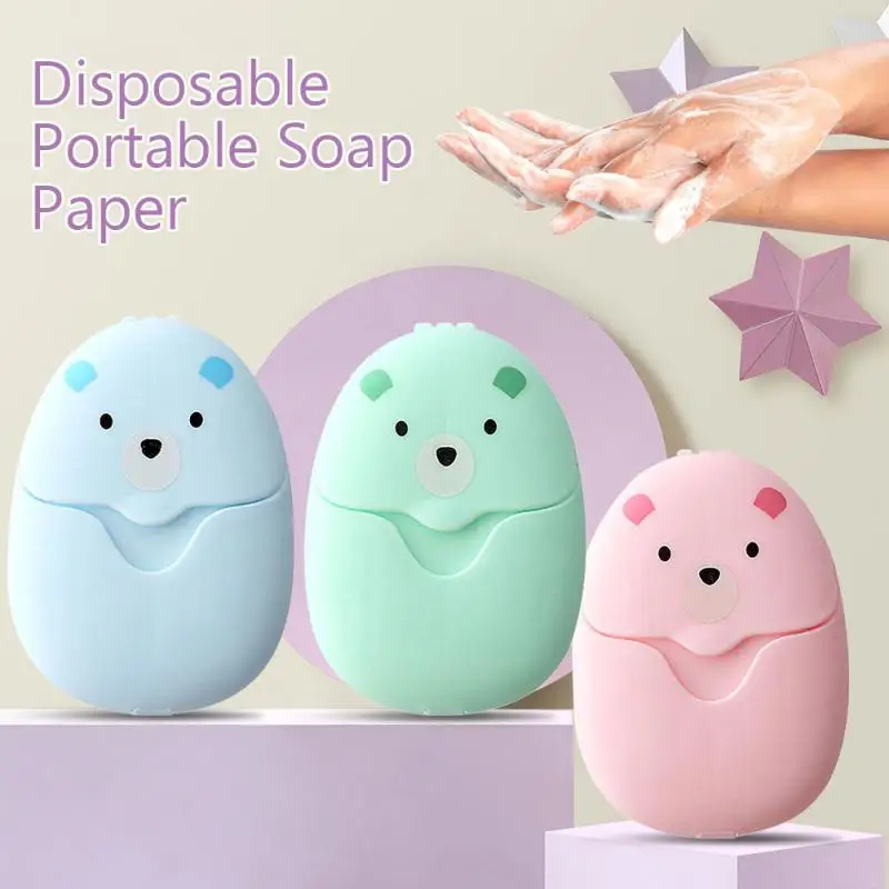 Eva Foam Sheet - 50/150Pcs Travel Soap Sheets Portable Soap