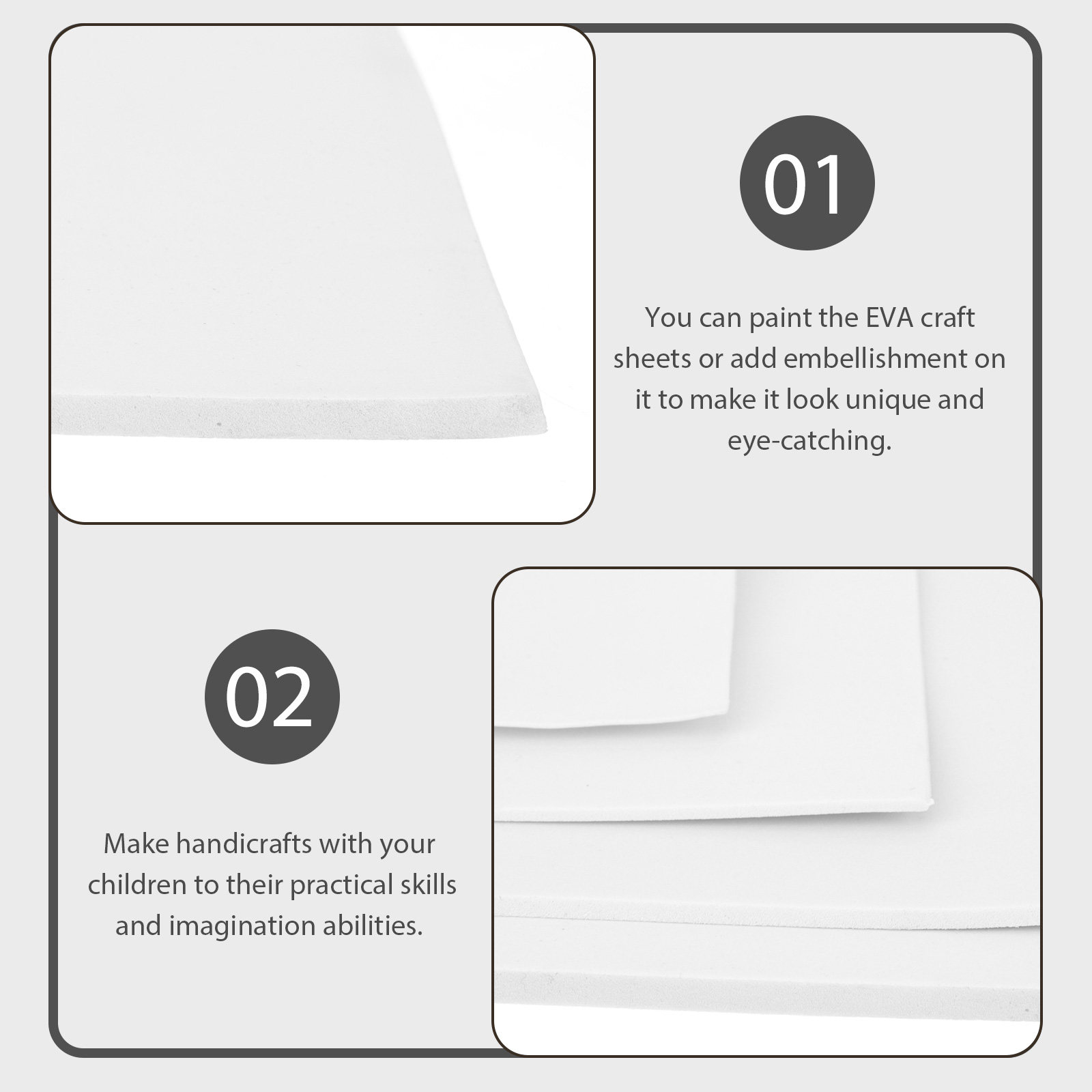 4Pcs Eva Foam Sheets for Cospl – Cosplay Props Eva Foam Bewertung und Preis