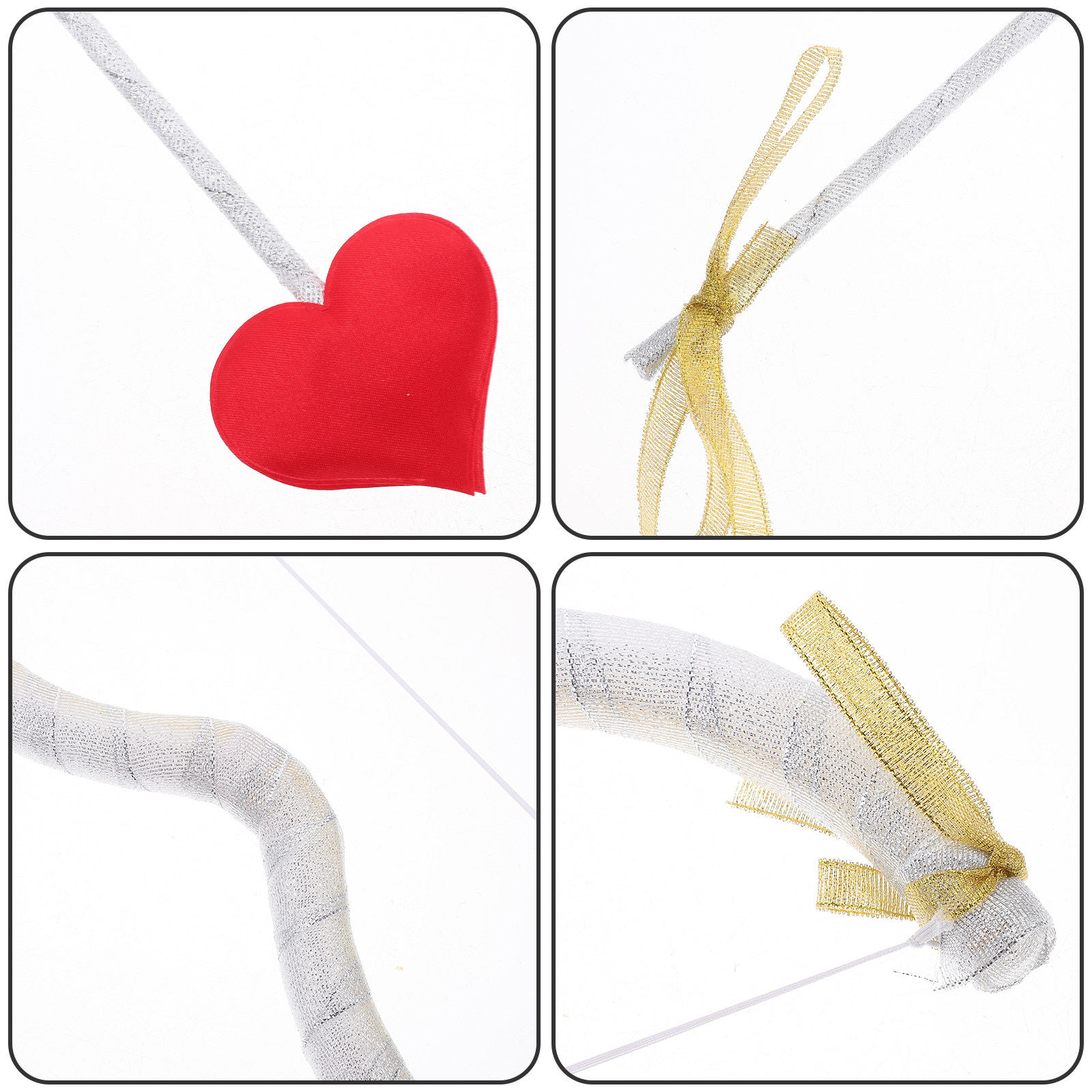 1Set Cupid Arrow Bow Kit Exqui – Cosplay Prop Kit Bewertung und Preis