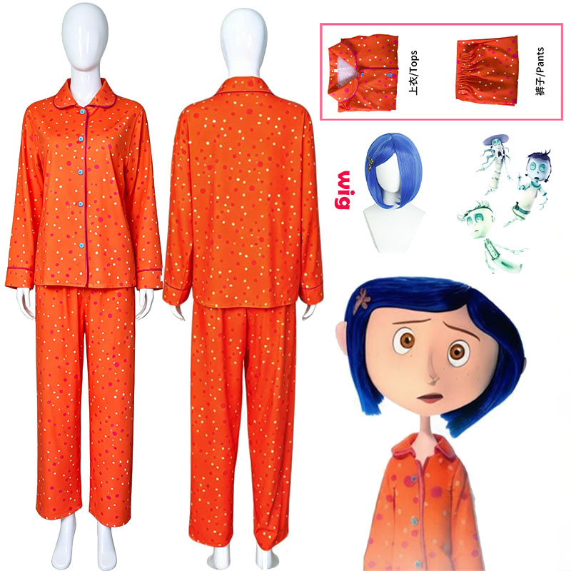 Movie Coraline Cosplay Pajamas – Cosplay Prop Bewertung und Preis