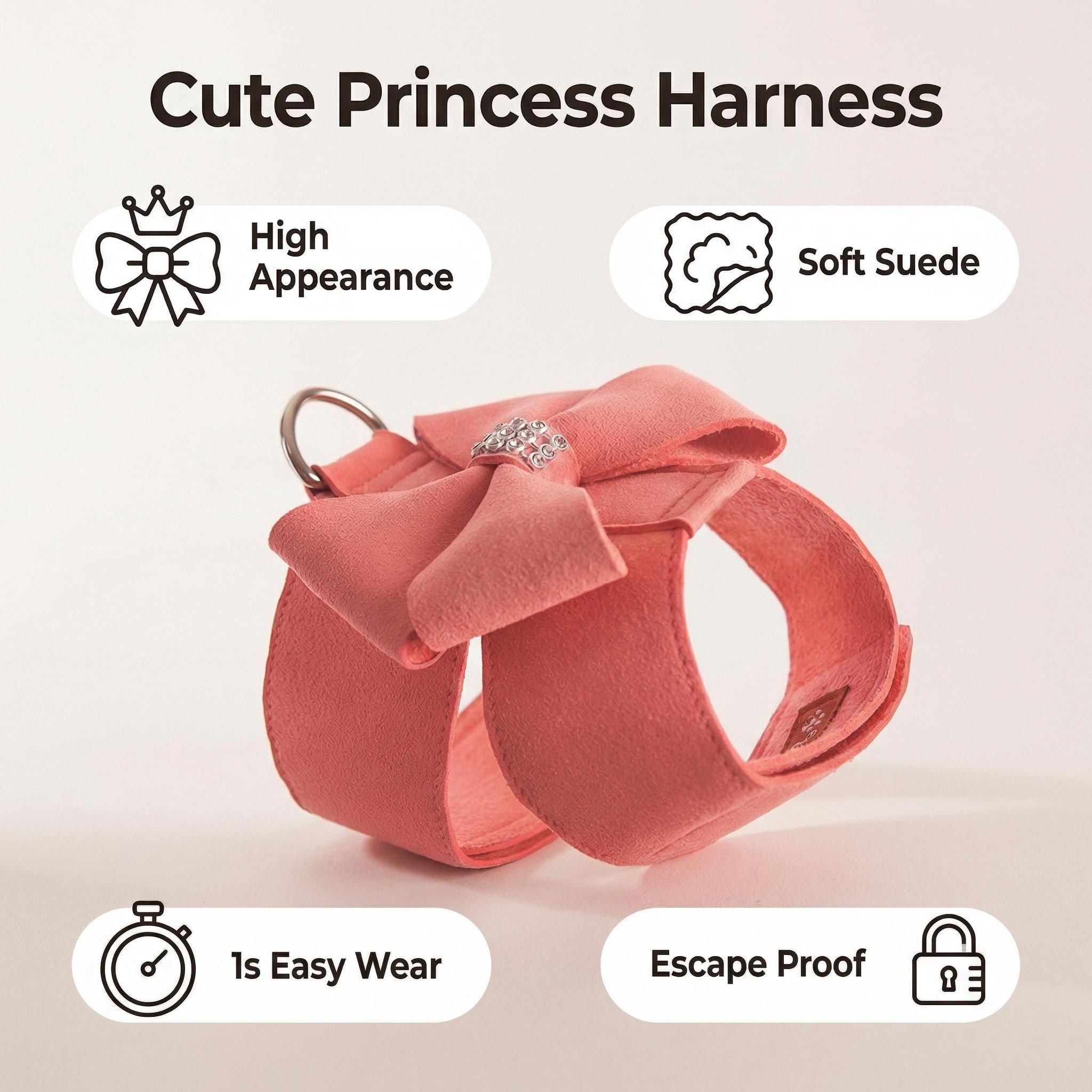 Cute Dog Harness Leash Set Sma – D Ring Strap Bewertung und Preis