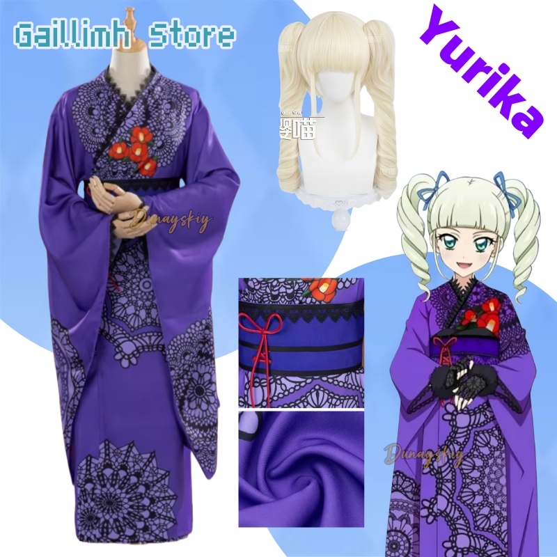 Aikatsu! Yurika Toudou Yukata  – Free Cosplay Prop Patterns Bewertung und Preis