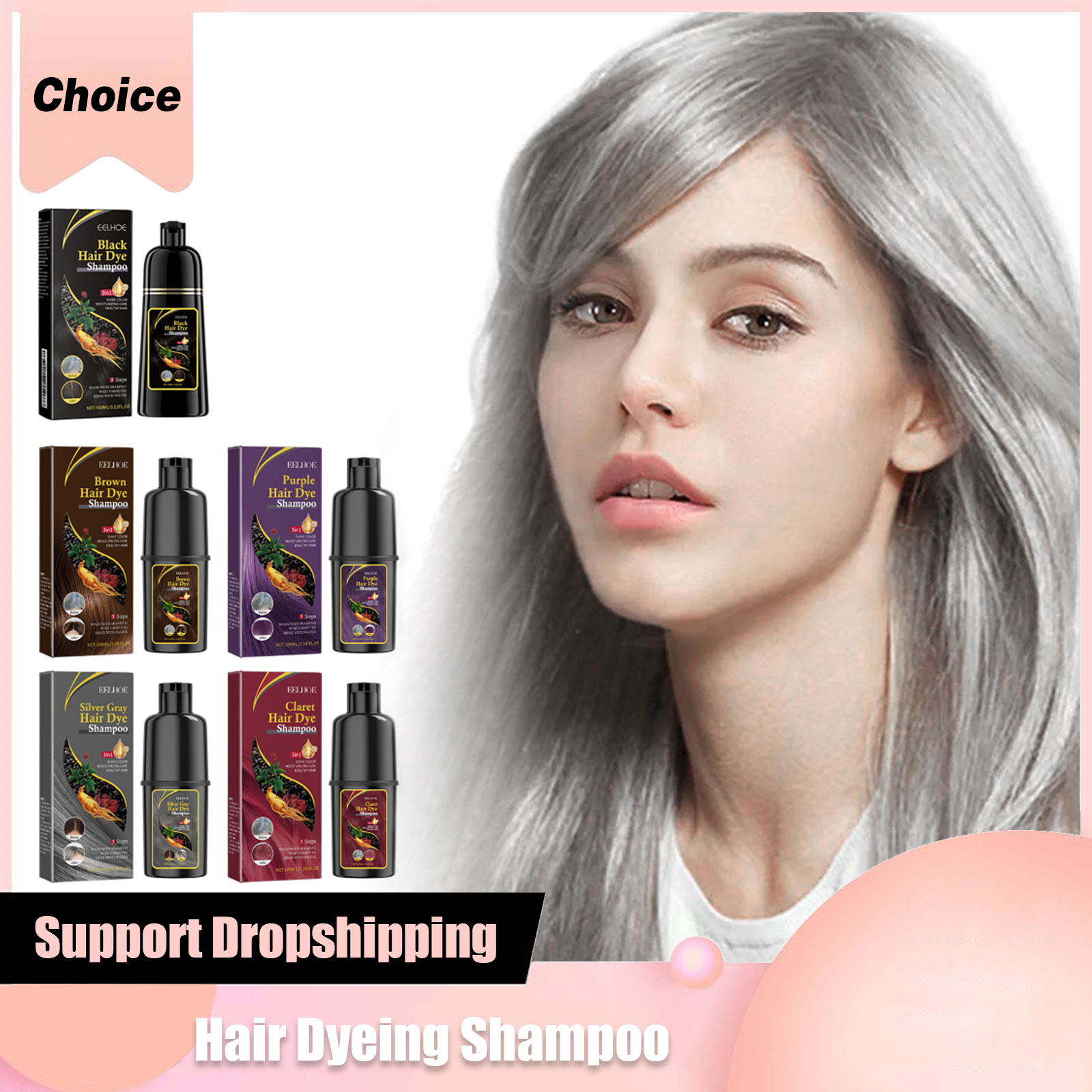 Hair Dyeing Shampoo 3-in-1 Rap – Hair Spray Color Bewertung und Preis