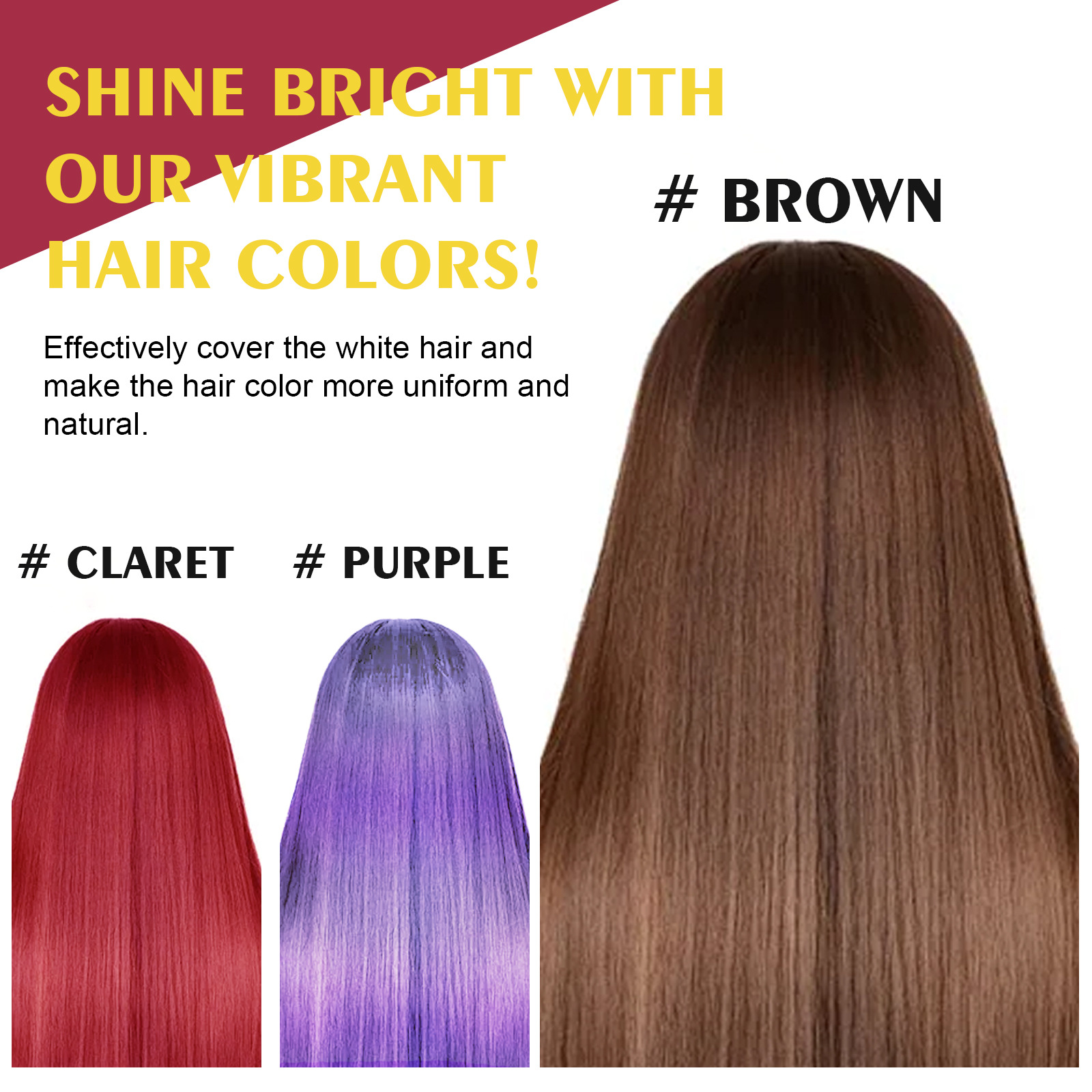 Hair Dyeing Shampoo 3-in-1 Rap – Hair Spray Color Bewertung und Preis