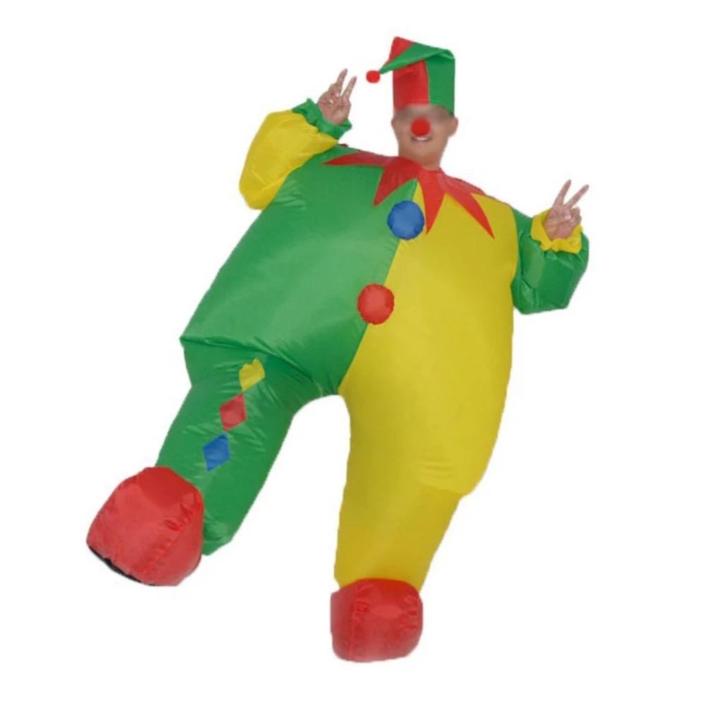 Circus Clown Inflatable Suit A – Cosplay Prop Business Bewertung und Preis