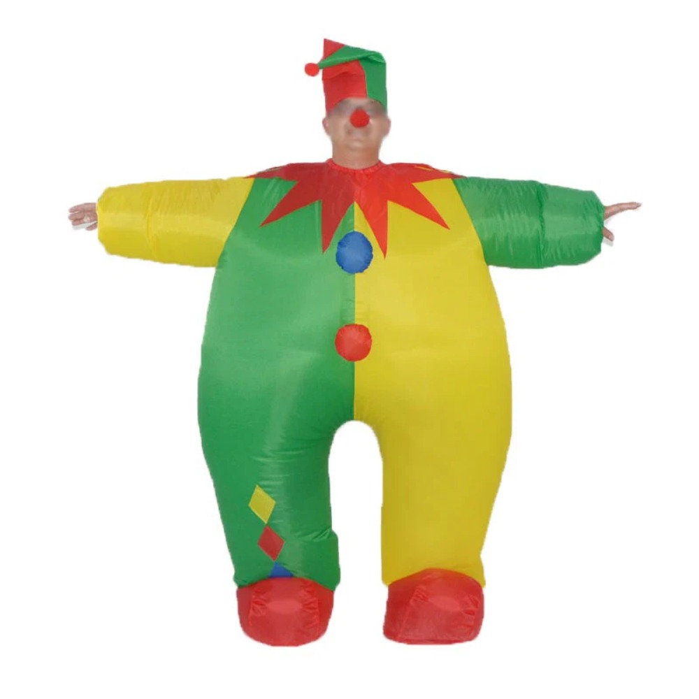 Circus Clown Inflatable Suit A – Cosplay Prop Business Bewertung und Preis