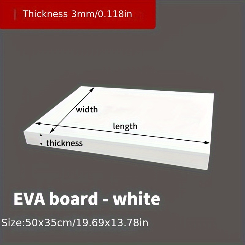 EVA Foam Board 14x39 Inch, 3mm – Cosplay Props Eva Foam Bewertung und Preis