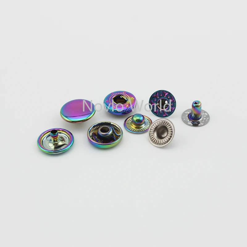 20-100 Sets Rainbow 12mm 10 Co – Snap Fastener Set Bewertung und Preis