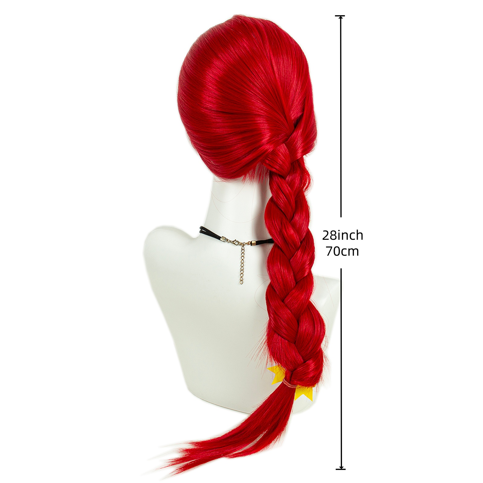 REEWES Jessie Cosplay Wig Red  – Cosplay Prop Bow Bewertung und Preis
