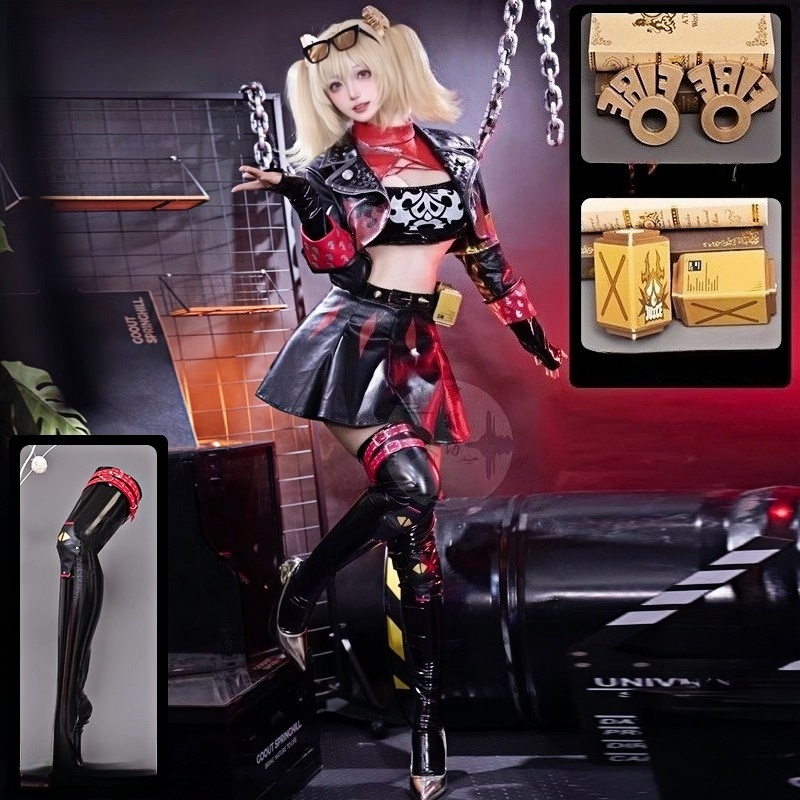 2026 Game Zenless Zone Zero Bu – Burnice Cosplay Prop Bewertung und Preis