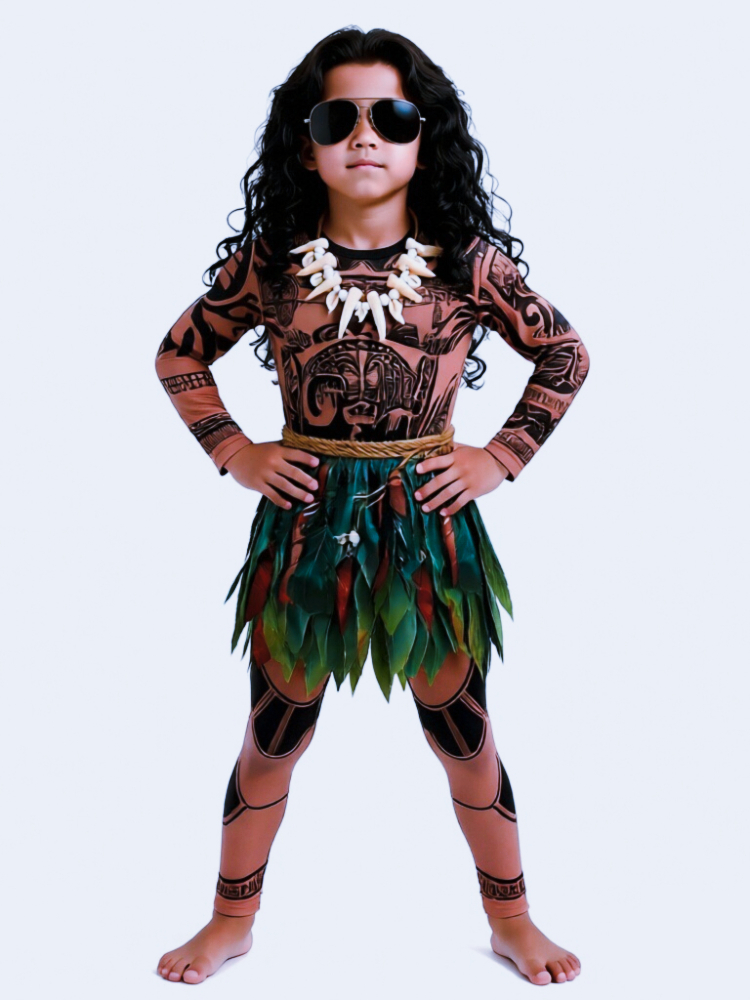 Summer Moana Maui Kids Boys Co – Free Cosplay Prop Patterns Bewertung und Preis