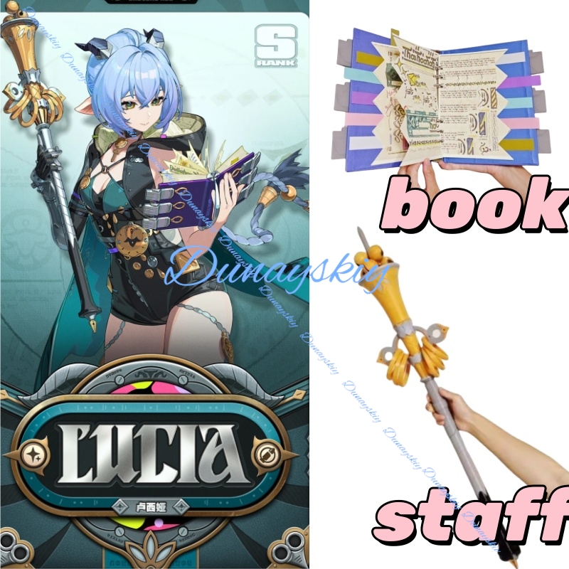 Game Zenless Zone Zero Lucia C – Cosplay Prop Book Bewertung und Preis