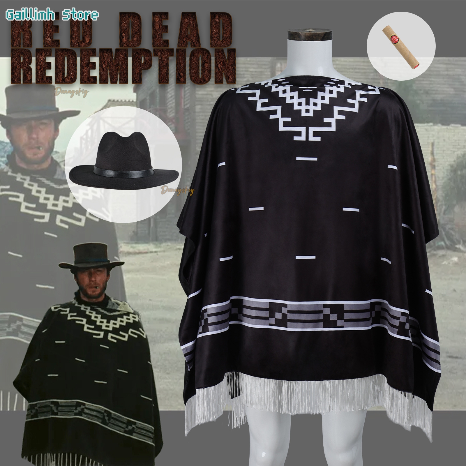 Movie Cosplay Clint Eastwood P – Free Cosplay Prop Patterns Bewertung und Preis