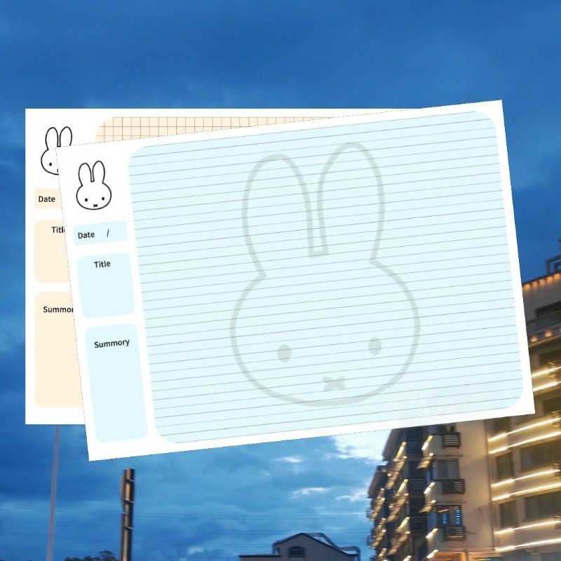 Miffy Bunny Ins Minimalist Sti – Cosplay Prop Book Bewertung und Preis