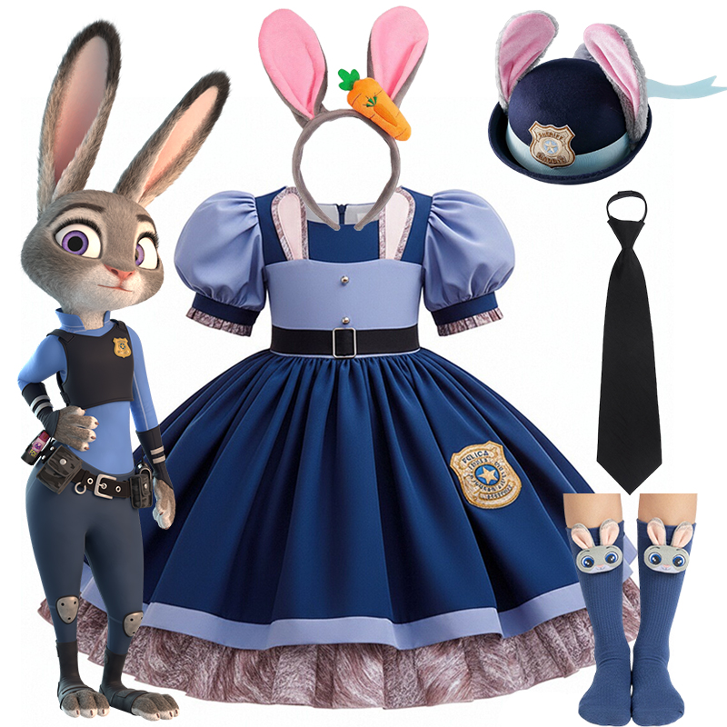 Girl Cosplay Disney Judy Hopps – Cosplay Prop Bow Bewertung und Preis