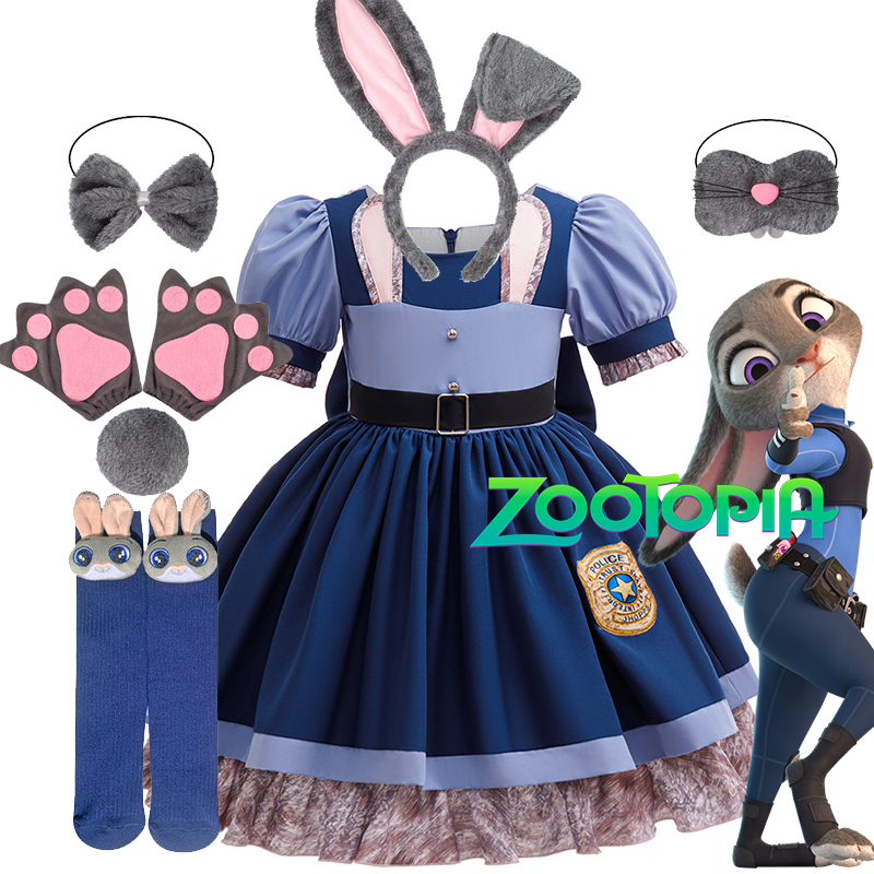 Girl Cosplay Disney Judy Hopps – Cosplay Prop Bow Bewertung und Preis