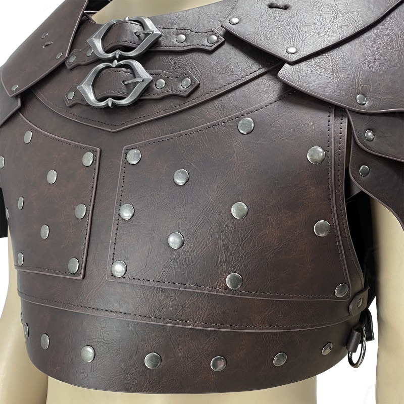 Medieval Studded Shoulder Ches – Cosplay Prop Bewertung und Preis