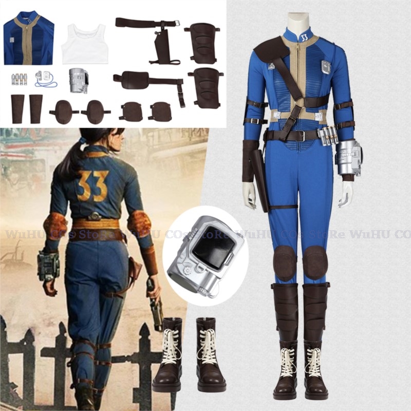 Fall Cos Out Lucy Cosplay Cost – Fallout Cosplay Prop Bewertung und Preis