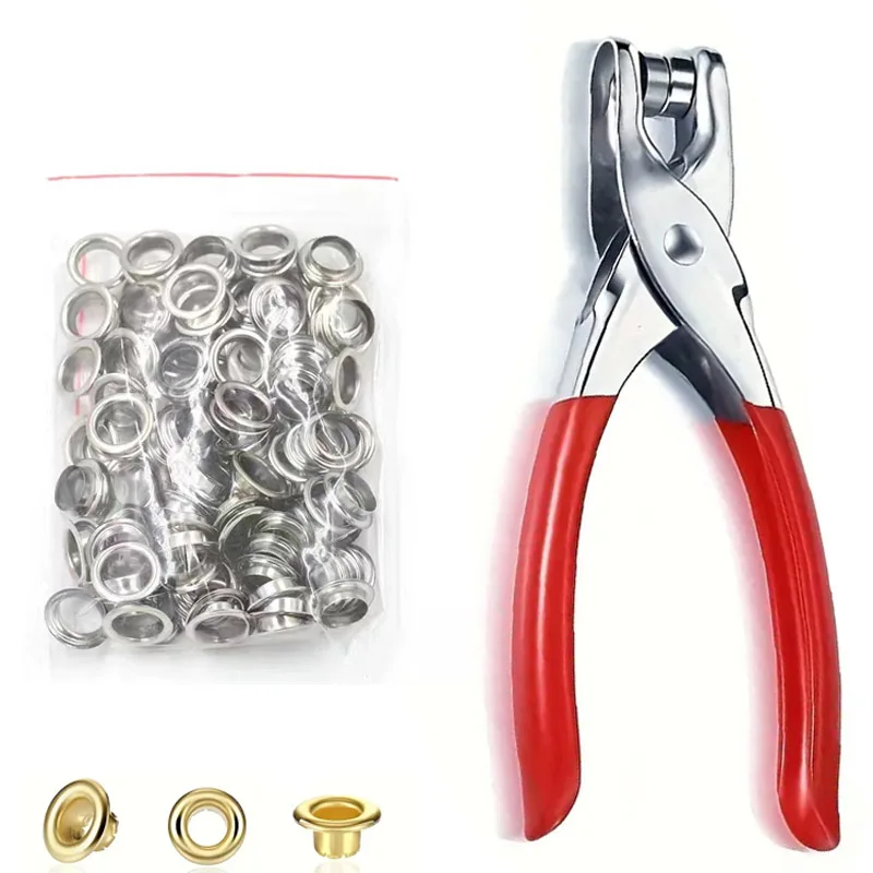 100pcs Prong Rings 4mm Buckle  – Snap Fastener Set Bewertung und Preis