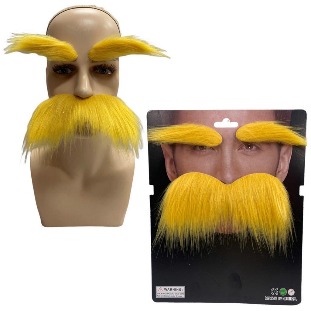 Novelty Stick on Fake Mustache – Cosplay Prop Kit Bewertung und Preis