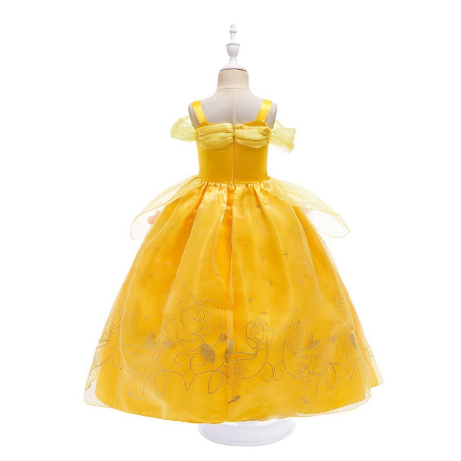 Girls Belle Dress Children Chr – Cosplay Prop Bow Bewertung und Preis