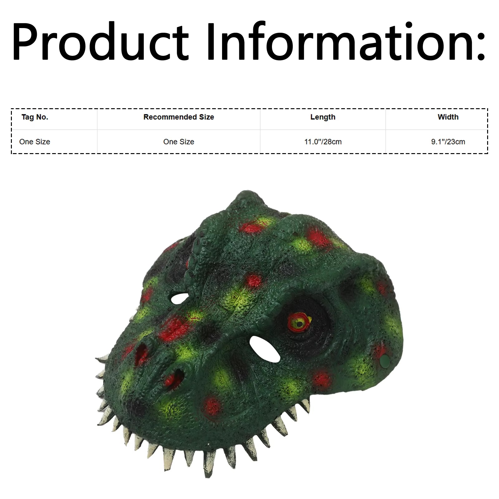 Adult Halloween Dinosaur Mask  – Cosplay Props Eva Foam Bewertung und Preis