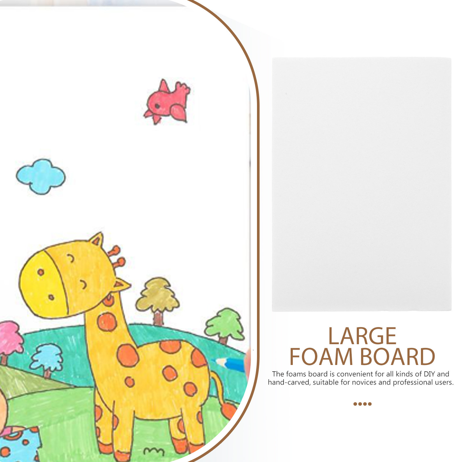 10Pcs Blank Foam Boards Large  – Cosplay Prop Foam Board Bewertung und Preis