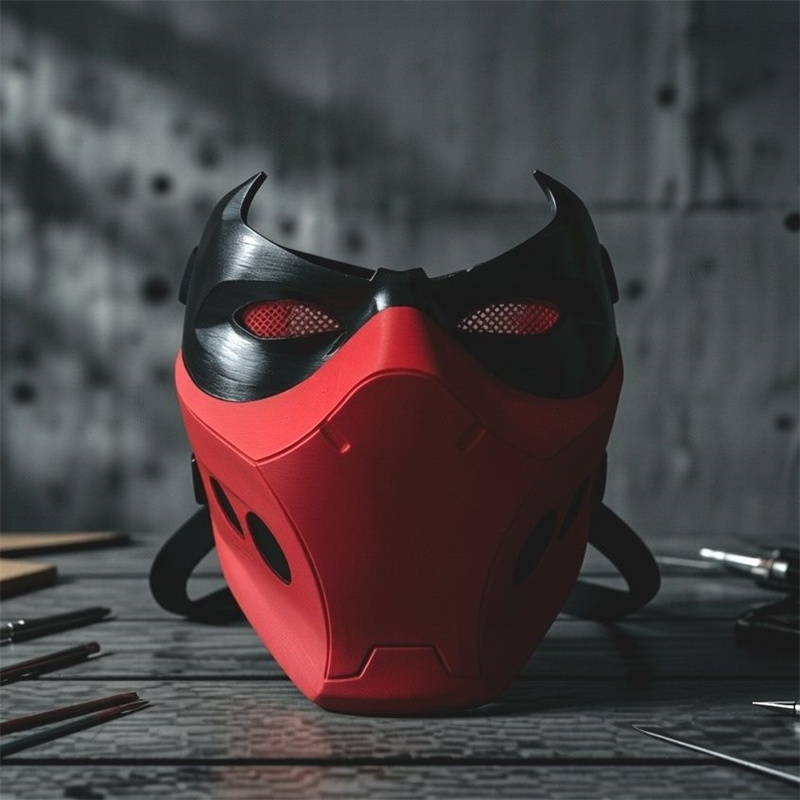 Anime Red Hood Jason Todd Cosp – Fallout Cosplay Prop Bewertung und Preis