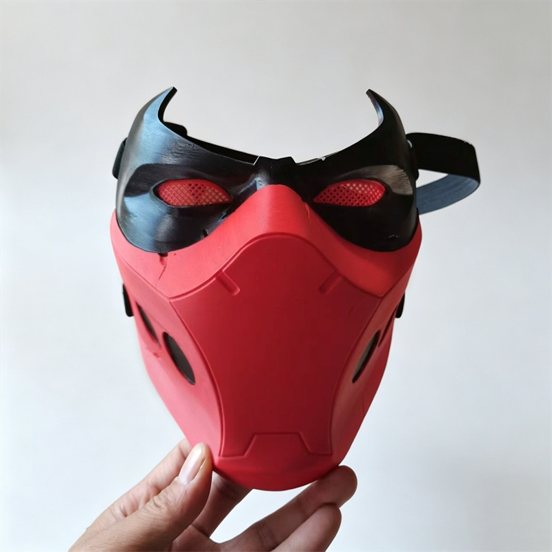 Anime Red Hood Jason Todd Cosp – Fallout Cosplay Prop Bewertung und Preis