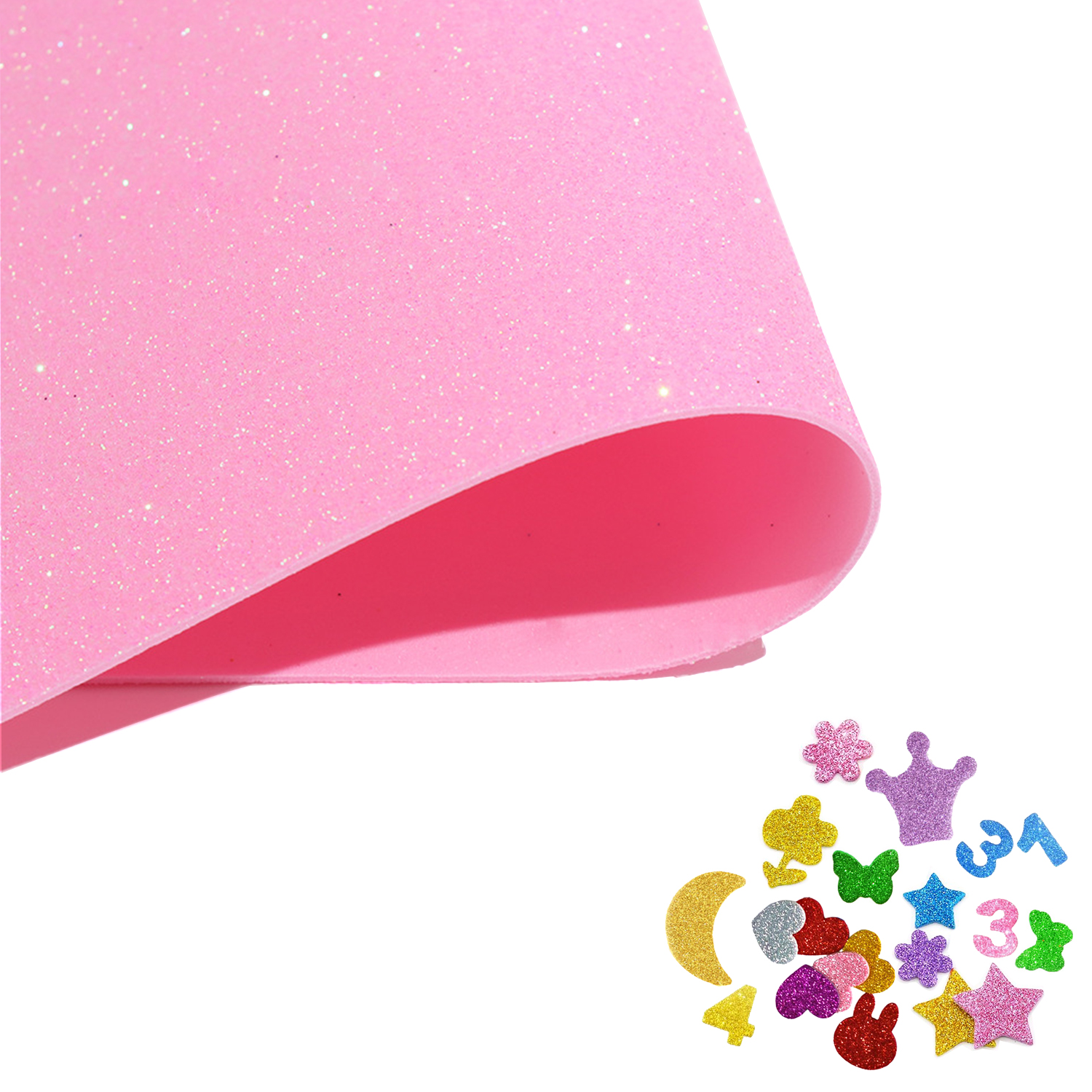 1pcs Sparkling Golds EVA Foam  – Eva Foam Sheet Bewertung und Preis