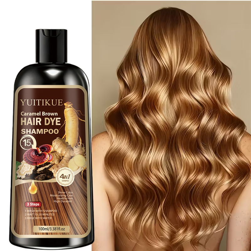 YUITIKUE 4-in-1 Caramel Brown  – Hair Spray Color Bewertung und Preis