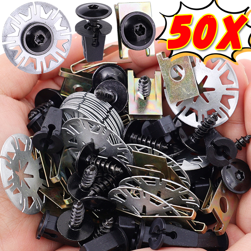 50pcs Car Engine Guard Panel M – Snap Fastener Set Bewertung und Preis