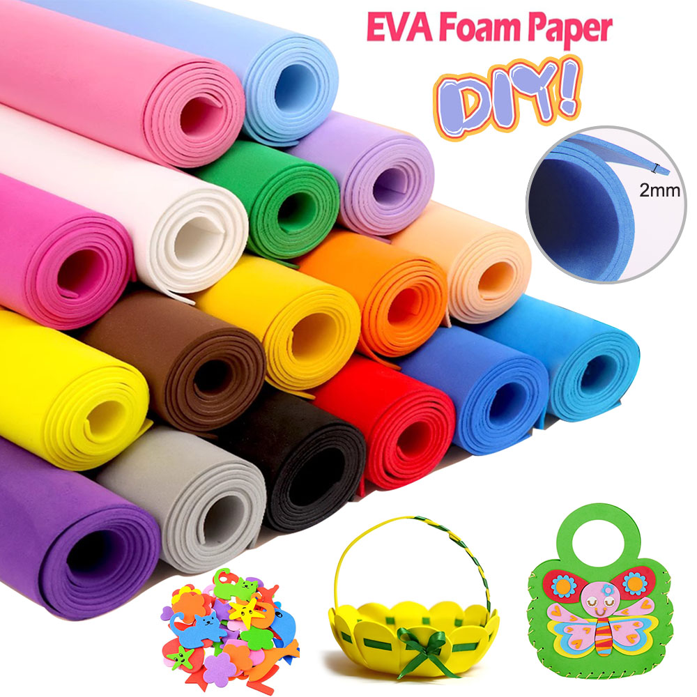 Thick 2mm Colorful EVA Foam Sh – Cosplay Props Eva Foam Bewertung und Preis