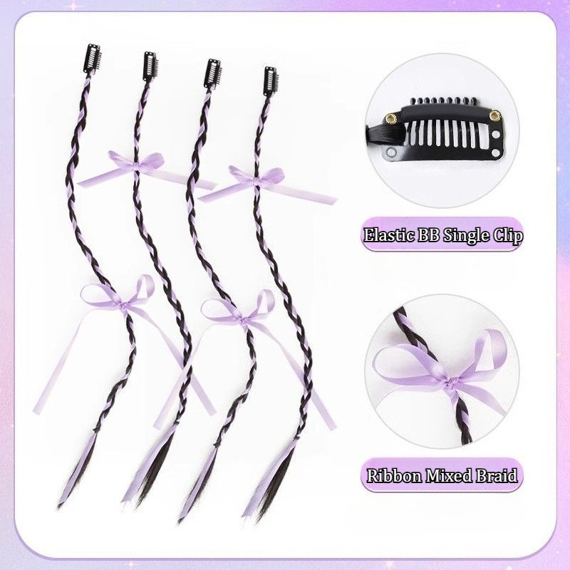 2/4PCS Ribbon Bow Boxing Braid – Cosplay Prop Bow Bewertung und Preis