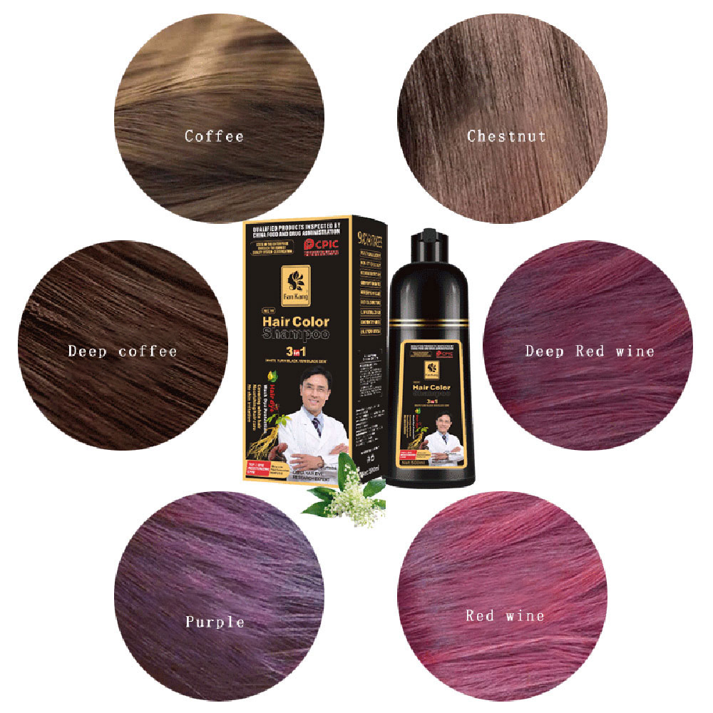 3 In 1 Instant Coloring Shampo – Hair Spray Color Bewertung und Preis