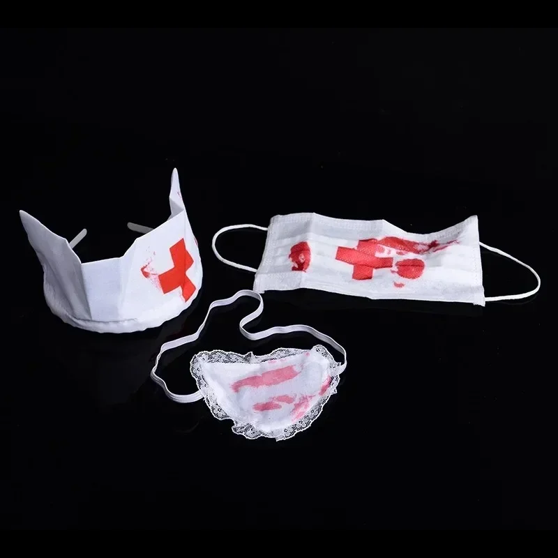 3pcs/Set Halloween Bloody Nurs – Cosplay Prop Kit Bewertung und Preis