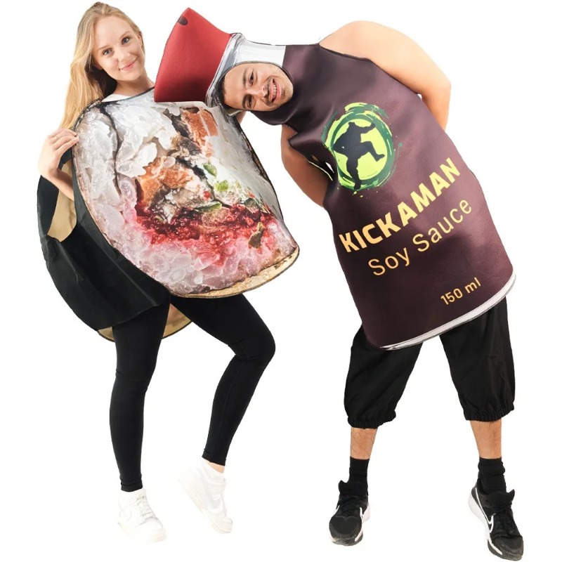 2pcs/set Sushi Soy Sauce Combi – Cosplay Prop Business Bewertung und Preis