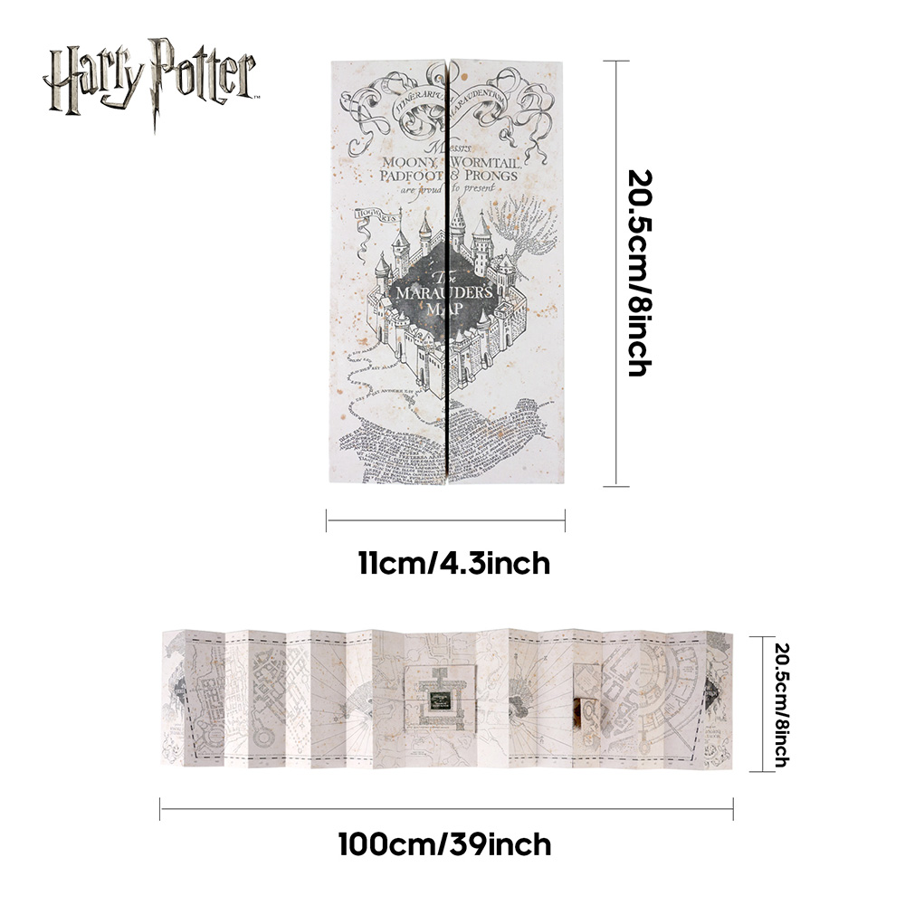 1PC Map Of The Marauder's Scho – Cosplay Prop Bewertung und Preis